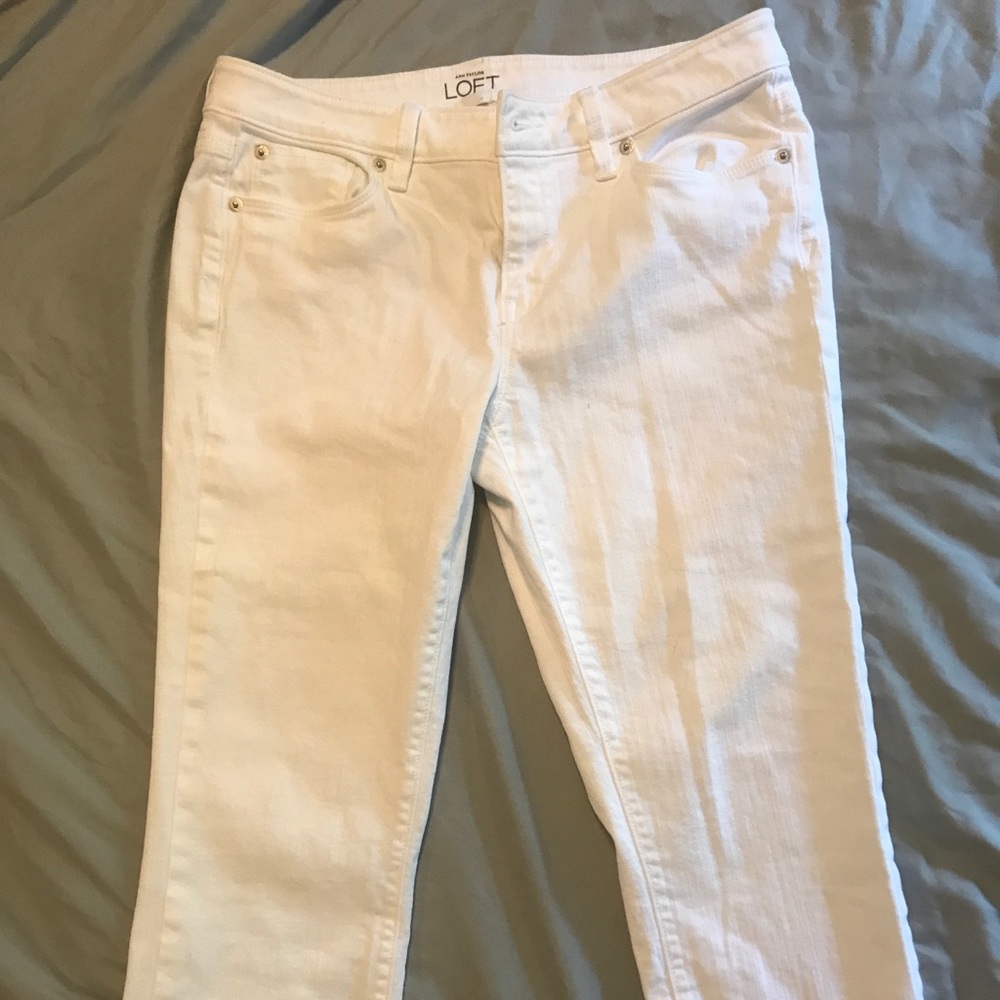 White jeans